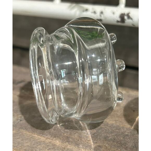 PartyLite Halloween Glass Cauldron Votive Tea light Candle Holder P7647 - Picture 4 of 11